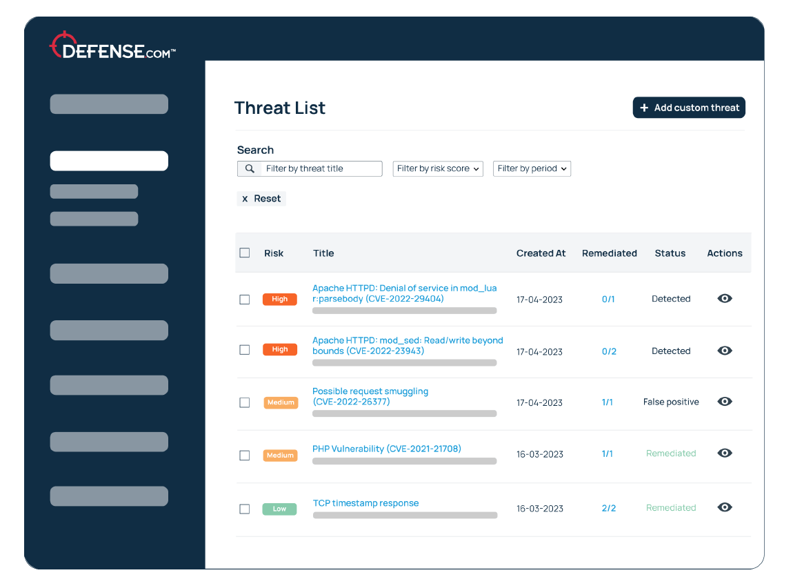 Automatic detection